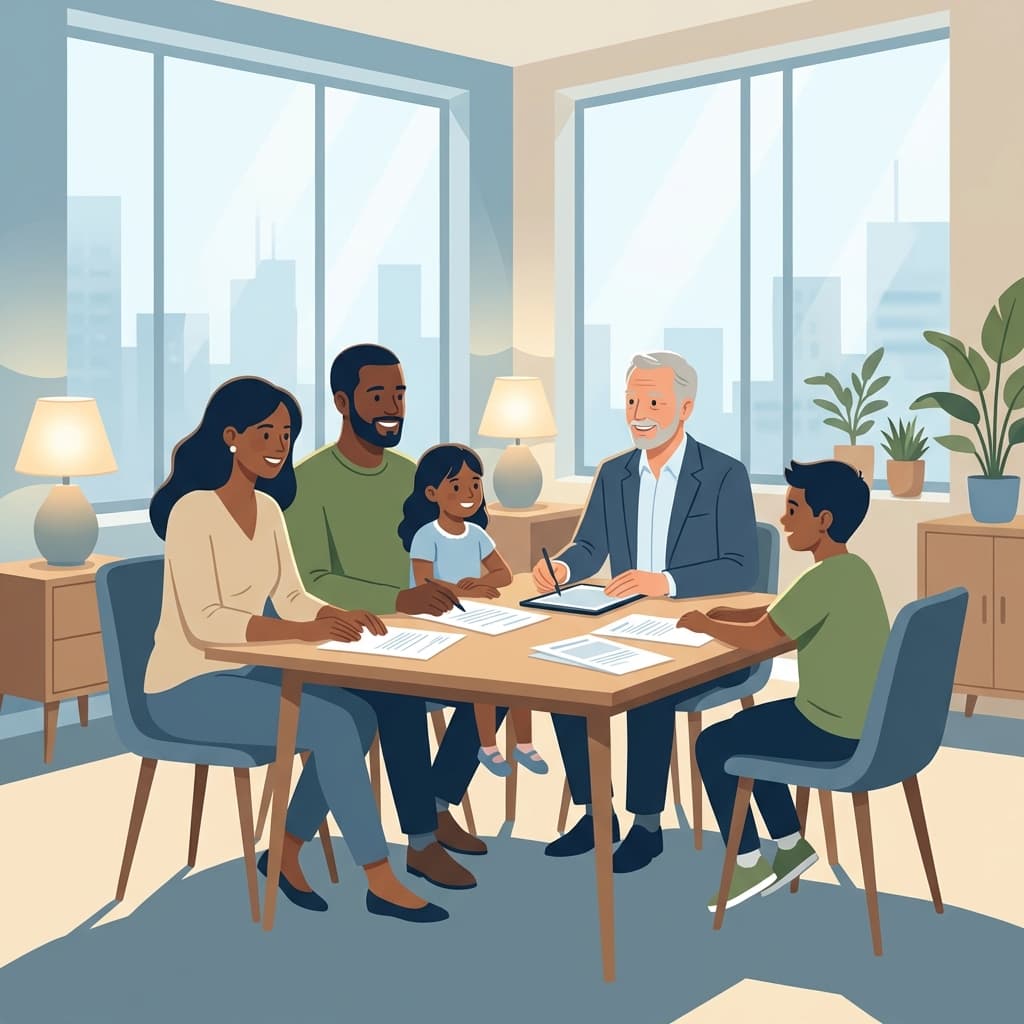 Family financial consultation